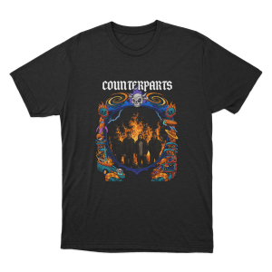Counterparts Band Crew Unisex T Shirt Black