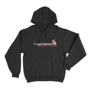 Counterparts Heaven Let Them Die Angel Unisex Hoodie Black